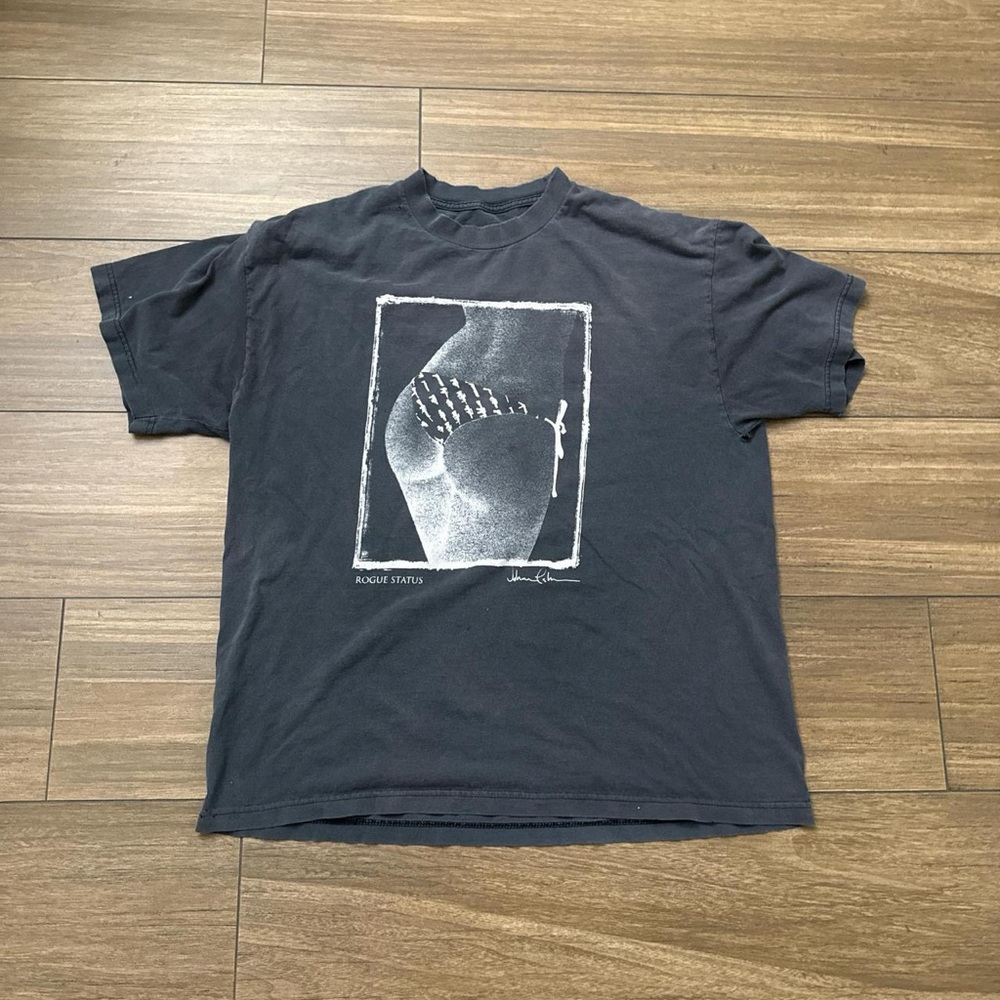 Men's Black Graphic T-Shirt